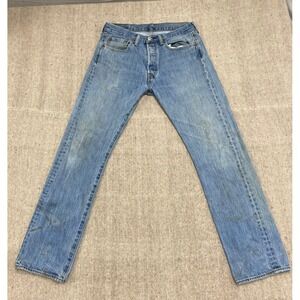 vintage Levi's 501 mens blue 32x32 Blue 2000s Y2K Stain